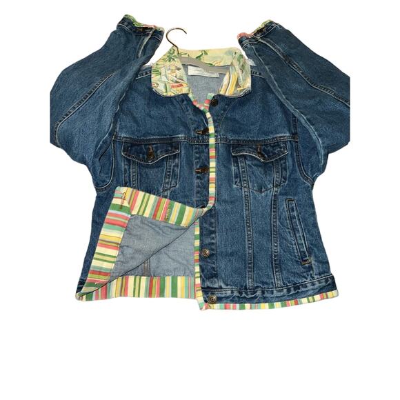 Tasha Polizzi for T.D. SaddleBlanket & Co. Denim Tapestry Jacket - Picture 7 of 8